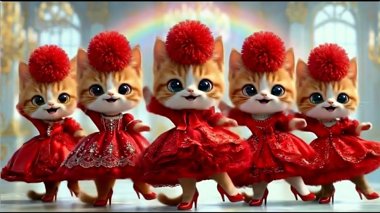 Cute Cats Dancing|Fun Cat Dance|Relaxing Cat Dance#kpop #cat#猫ダンス #고양이댄스 #choreography #dance #meow