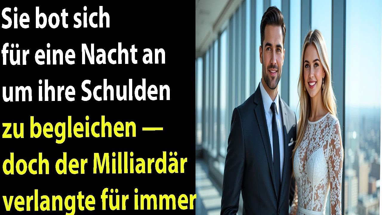 Sie bot eine Nacht für ihre Schulden an – doch der Milliardär verlangte ein ganzes Leben