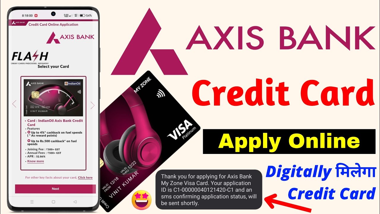 Axis Bank Credit Card Apply Online - How To Apply Axis Bank Credit Card | Axis Bank My Zone