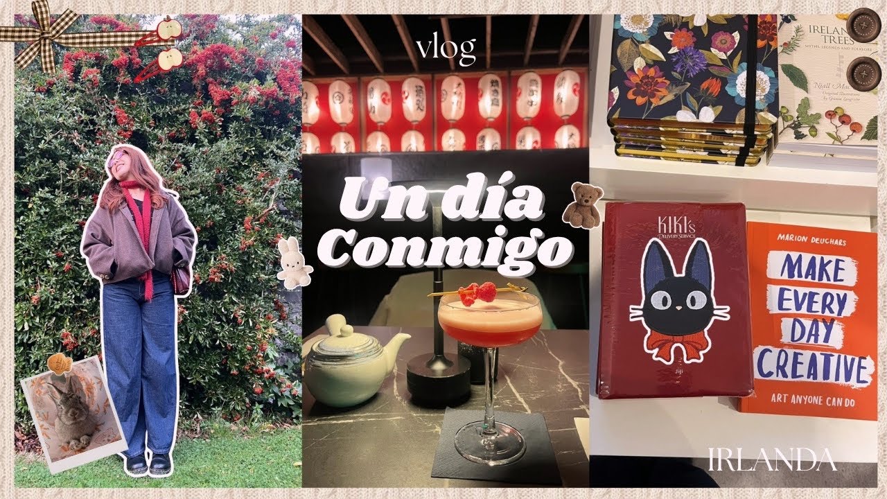 Vlog 01 · Un día conmigo: mi conejita, museo, restaurante 💌🧸