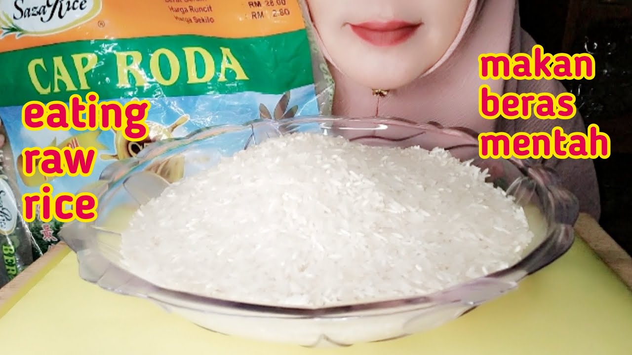 ASMR RAW RICE EATING | RAW RICE COMPILATION | KUMPULAN MAKAN BERAS MENTAH | 生ご飯を食べる | 밥을 먹다 | 吃生米