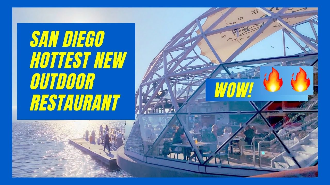 WOW! Portside Pier BEST Outdoor Restaurant in San Diego NEW (David Spiewak)