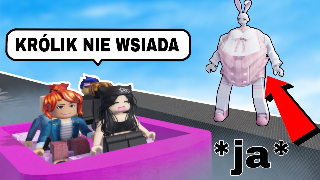 ZMIENIŁAM WYGLĄD DLA TEJ GRY... | Roblox Bote Ride