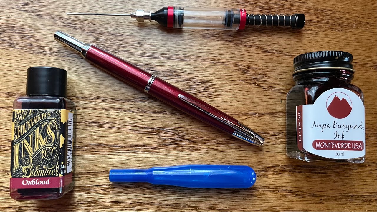 Pilot Vanishing Point / Decimo - How To Clean and Change Ink
