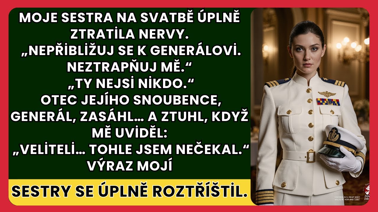 „Vyhni se VIP,“ varovala mě na svatbě — ale generál vešel dovnitř a řekl mé jméno.