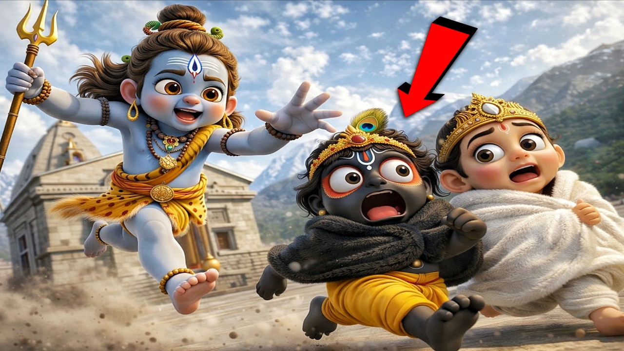 Why Did Lord Jagannath Walk Barefoot to Kedarnath in Snow? 😱 | When Jagannath Mahaprasad to Mahadev