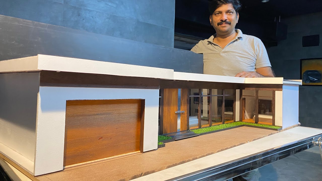 DIY Miniature Luxurious House Architectural Model - Part 1