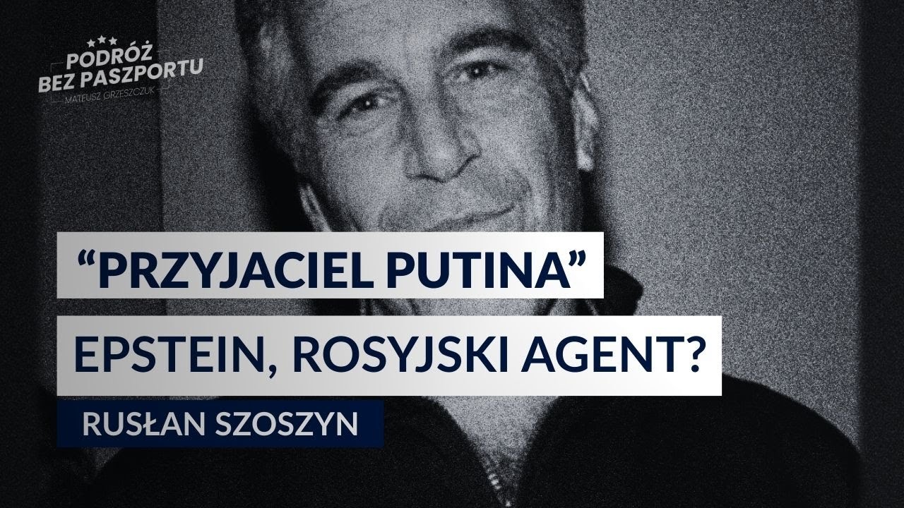 EPSTEIN, rosyjski agent? Białoruska kochanka i loty do Moskwy |  Rusłan Szoszyn