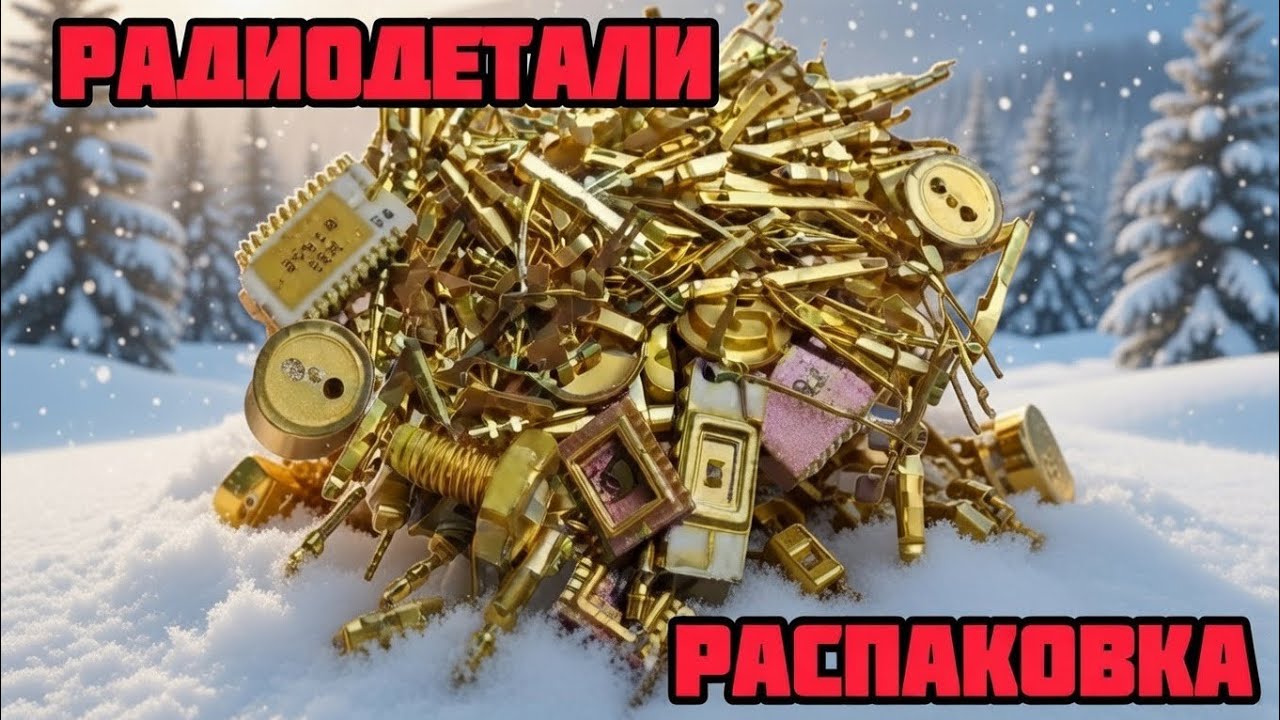 ОБЗОР РАДИОДЕТАЛЕЙ И ПЛАТ. ПЕРЕБИРАЕМ ПОСЫЛКУ ОТ ЗРИТЕЛЯ. ЕЖЕДНЕВНАЯ СЕРИЯ-РАСПАКОВКА ПОСЫЛОК. 