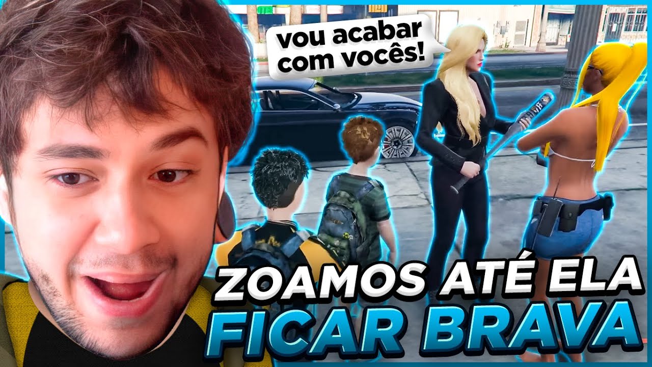 ZOAMOS A NICOLLY ATÉ ELA FICAR BRAVA! - GTA RP