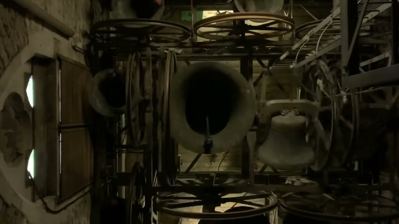 Bell Ringing in the Belfry at Christ Church, Swindon