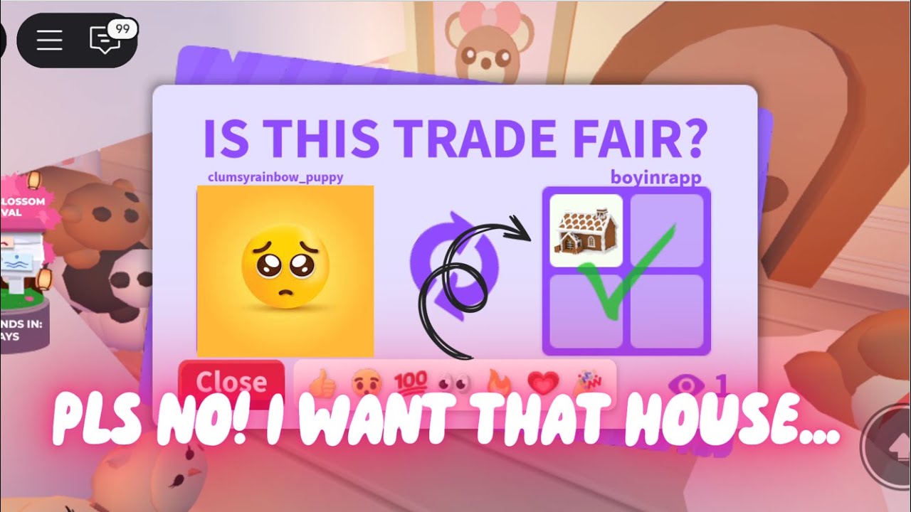 DON'T ACCEPT! 😭 I WILL GIVE HIGH TIER FOR THAT HOUSE 😥🥺 HOUSE TOURS ON DEMAND 😍 Adopt Me - Roblox