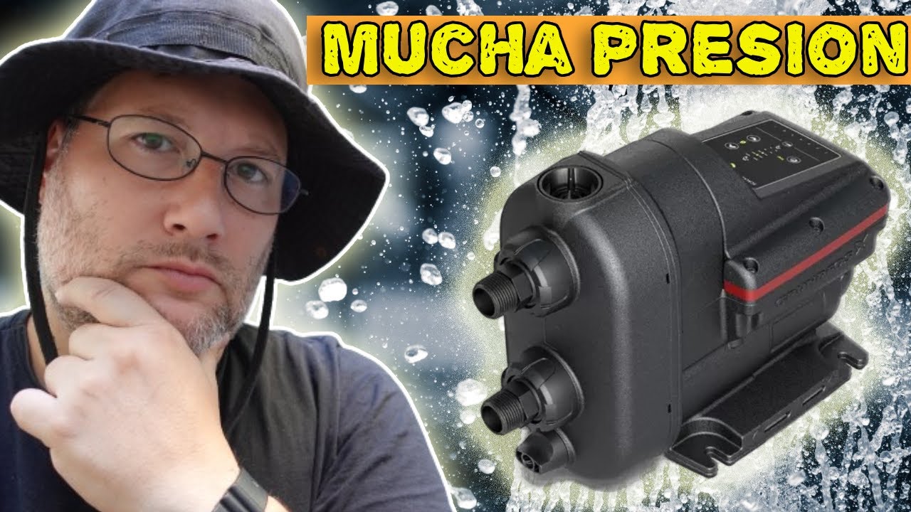 Grundfos Presurizadora Scala1. PRESION DE AGUA a Full !