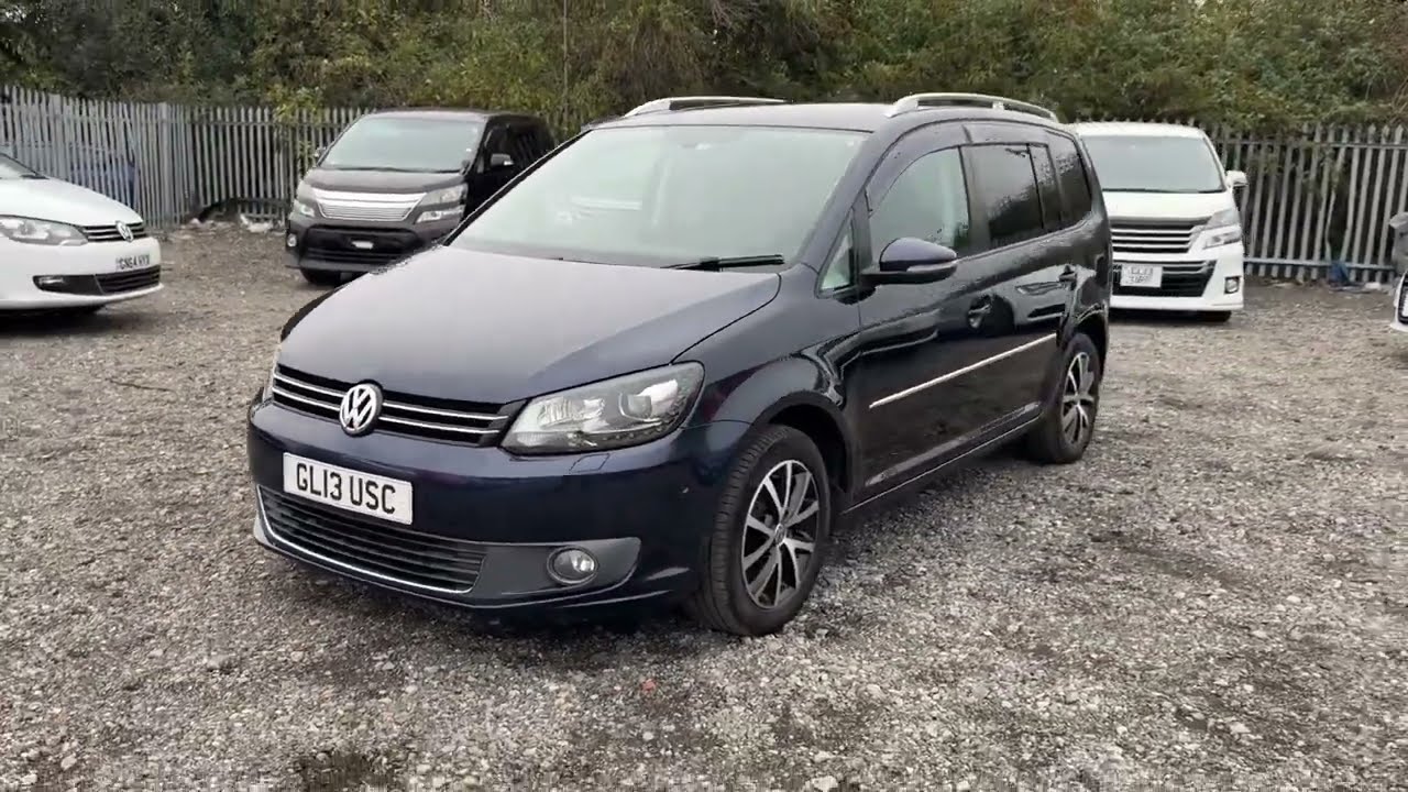 May 2013 VW Touran 1.4 TSI DSG Auto petrol for sale in London UK.