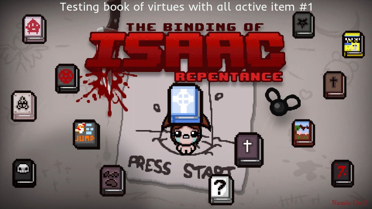 Which book Synergy is the best ? Testing  Book of Virtues with all books | T.B.O Isaac Repentance |