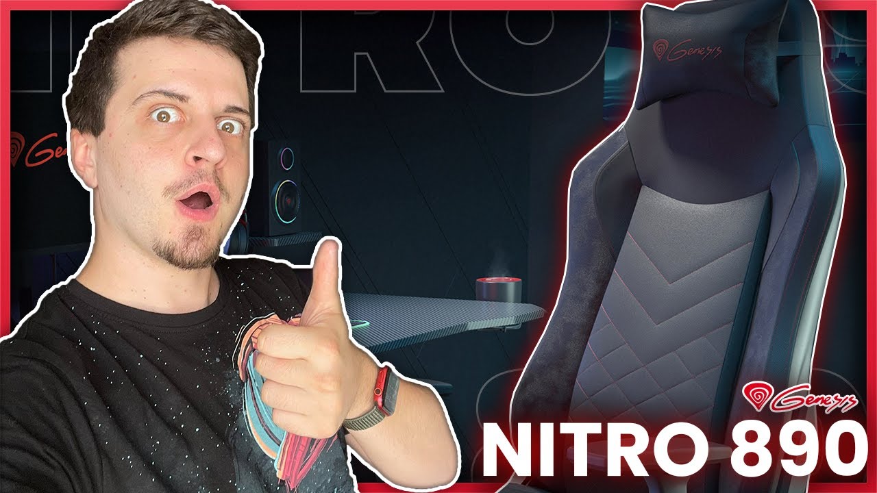 GENESIS NA REJONIE! NOWY FOTEL NITRO 890! OTWIERAMY, SKŁADAMY, SPRAWDZAMY!