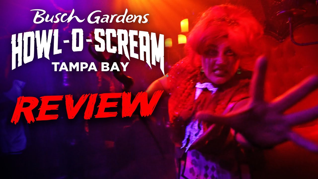 Howl-O-Scream Tampa Bay 2025 | All 5 HAUNTED HOUSES + Scare Zones | Opening Night Busch Gardens
