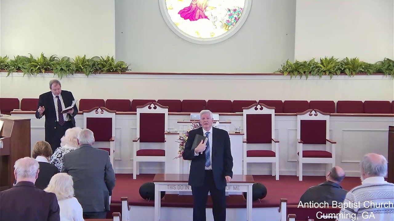 Antioch Baptist Church Cumming GA Sunday Worship Service for January 18, 2026
