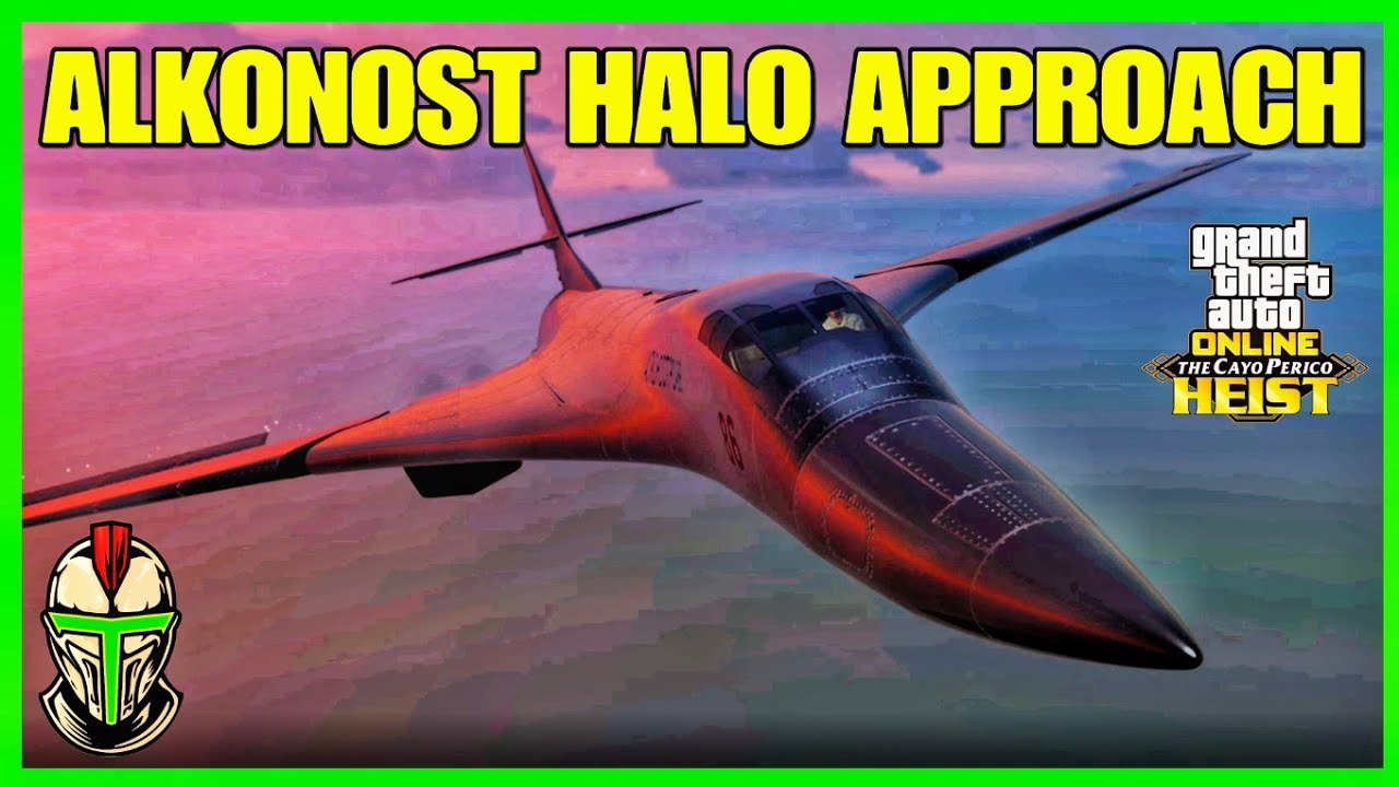 Cayo Perico Alkonost HALO Approach! GTA Online