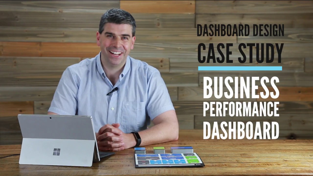 Dashboard Design Case Study - Business Performance Dashboard