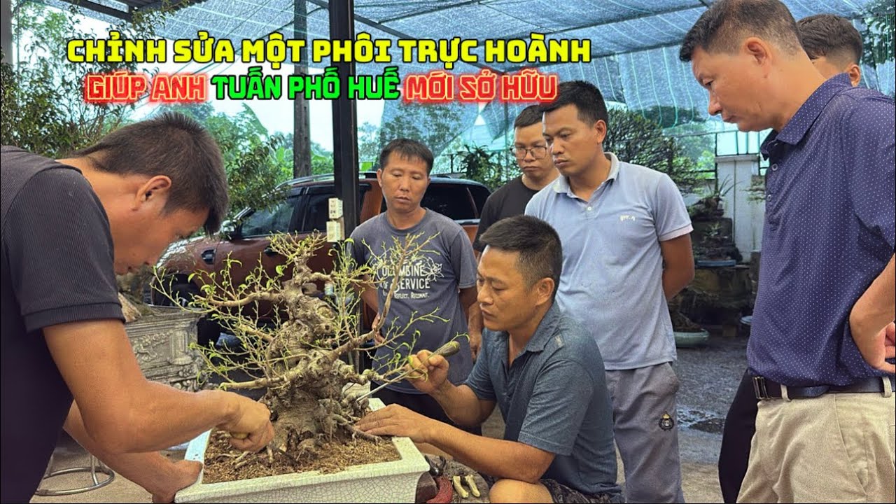 Anh Nam Lê chỉnh sửa một cốt trực hoành giúp anh Tuấn Phố Huế mới sở hữu | Quảng Tùng
