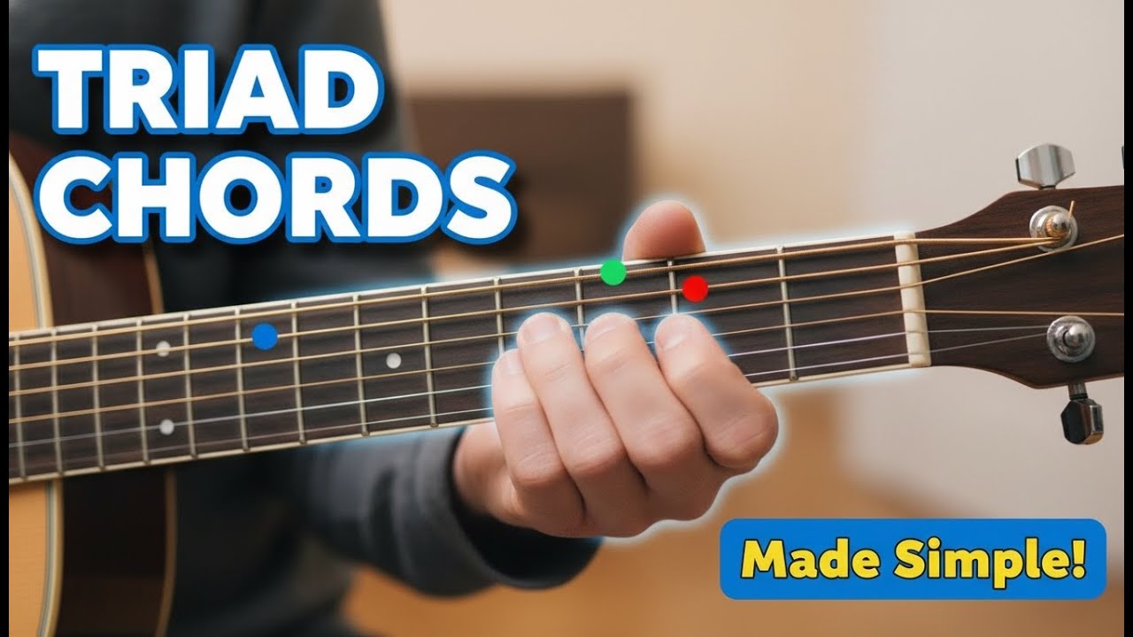 How to play Triad chords