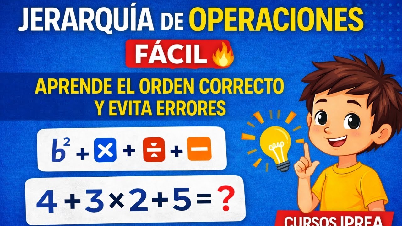 Jerarquía de Operaciones SIN signos de Agrupación | Aprende el Orden Correcto y Evita Errores