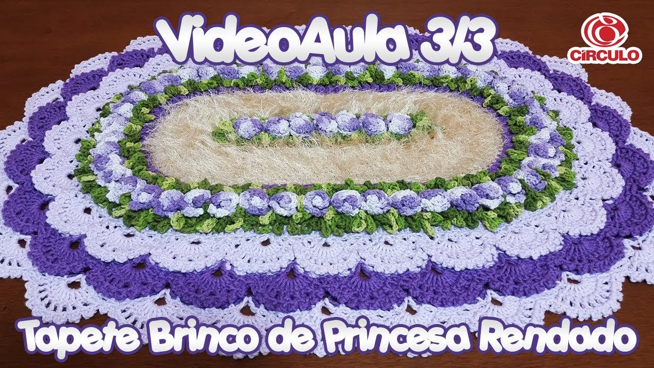 Tapete Brinco de Princesa Rendado 3/3