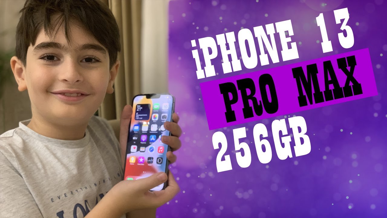 КУПИЛИ Кямранчику новый телефон. IPHONE 13 PRO MAX 256 DUAS.