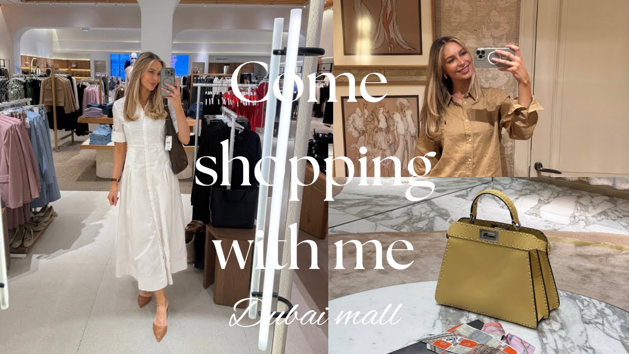 Come shopping with me at the HUGE Dubai mall - this place is crazy 😍🛍️