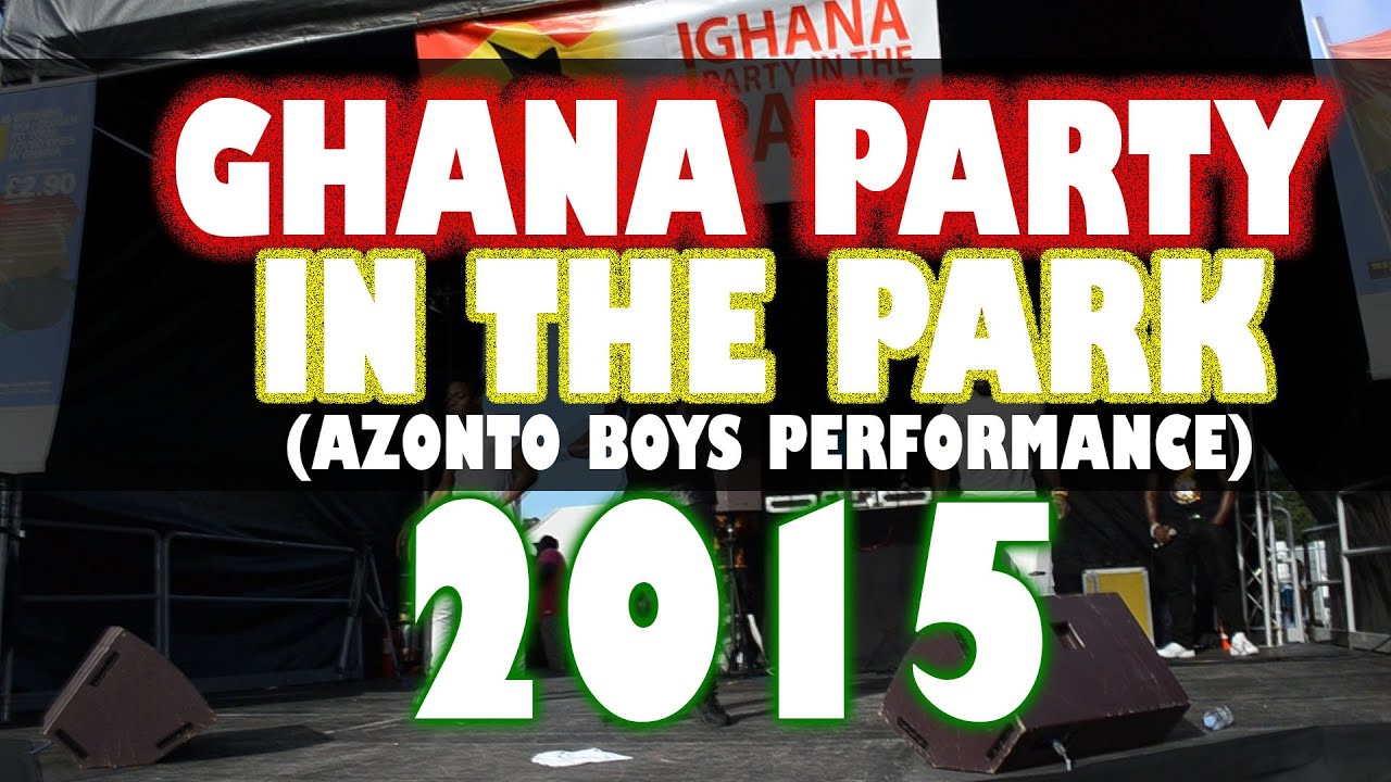 GHANA PARTY IN THE PARK 2015 (AZONTO BOYS PERFOMANCE)
