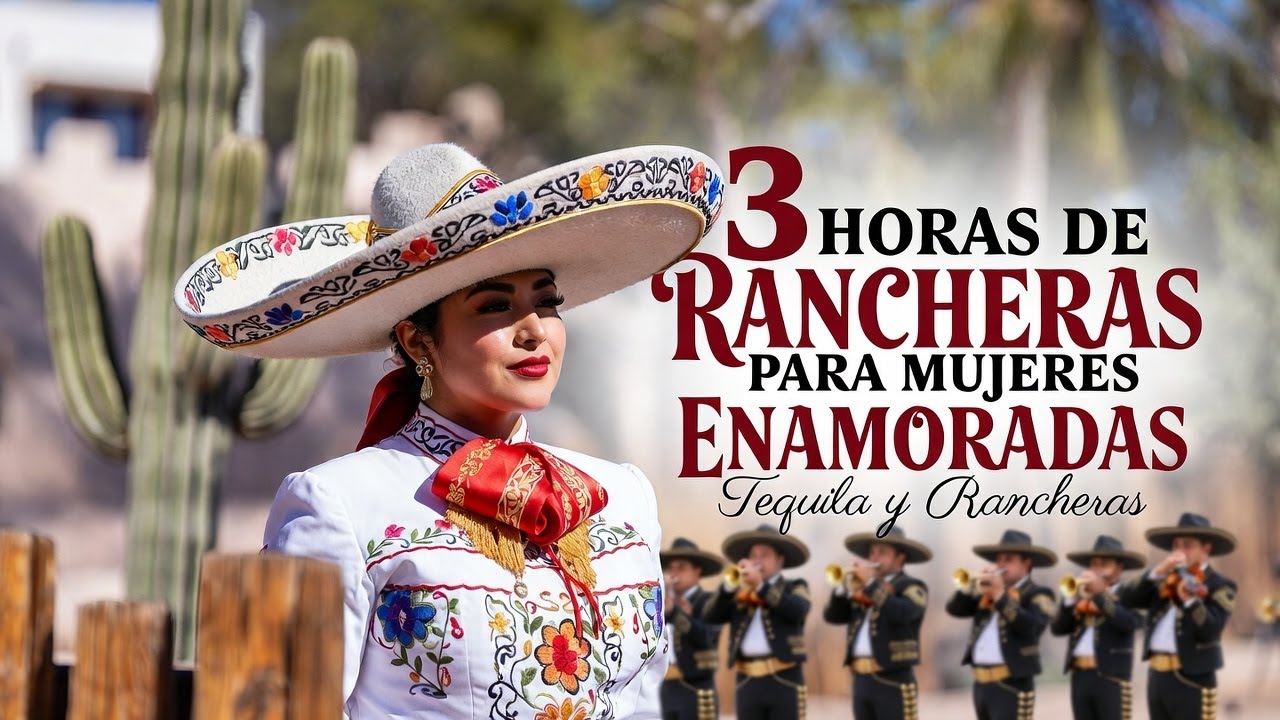 3 HORAS DE RANCHERAS PARA MUJERES ENAMORADAS - Tequila y Rancheras