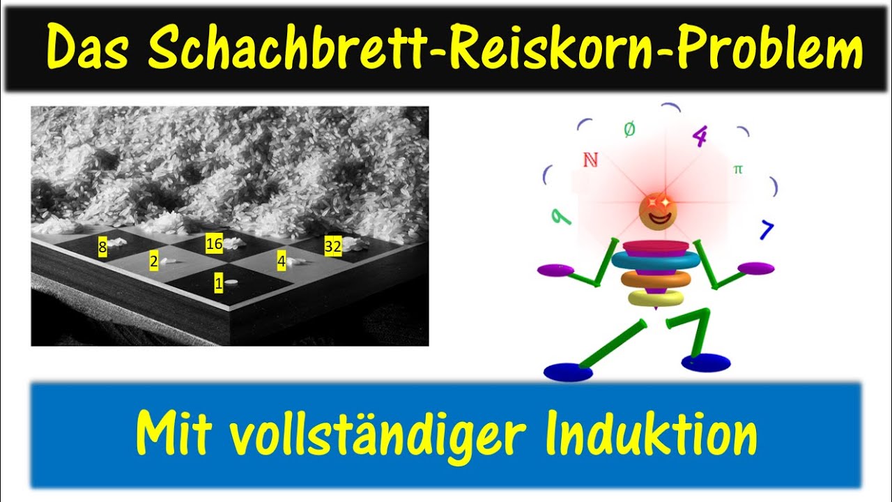 Das Schachbrett-Reiskorn-Problem