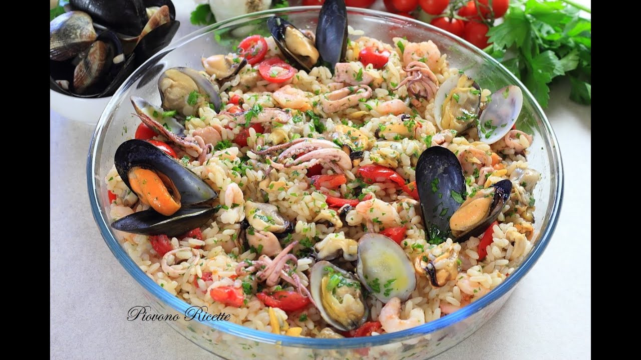 Insalata di riso alla pescatora: semplicemente FAVOLOSA!