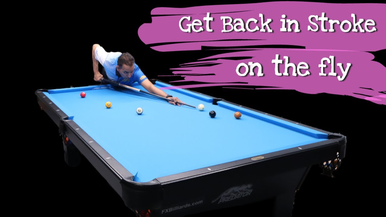How to Get Back in Stroke - Right Now (Free Pool Lessons)