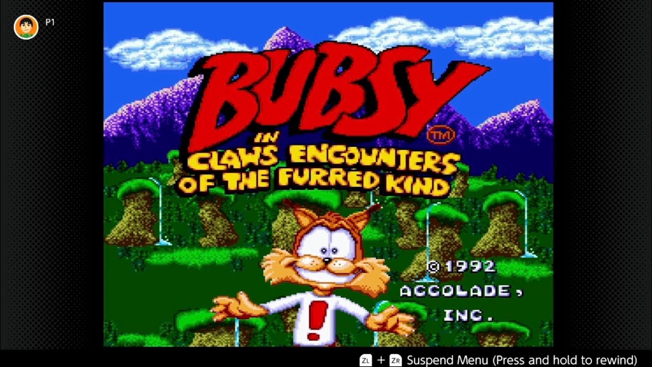 Bubsy in Claws Encounters of the Furred Kind Longplay (SNES)