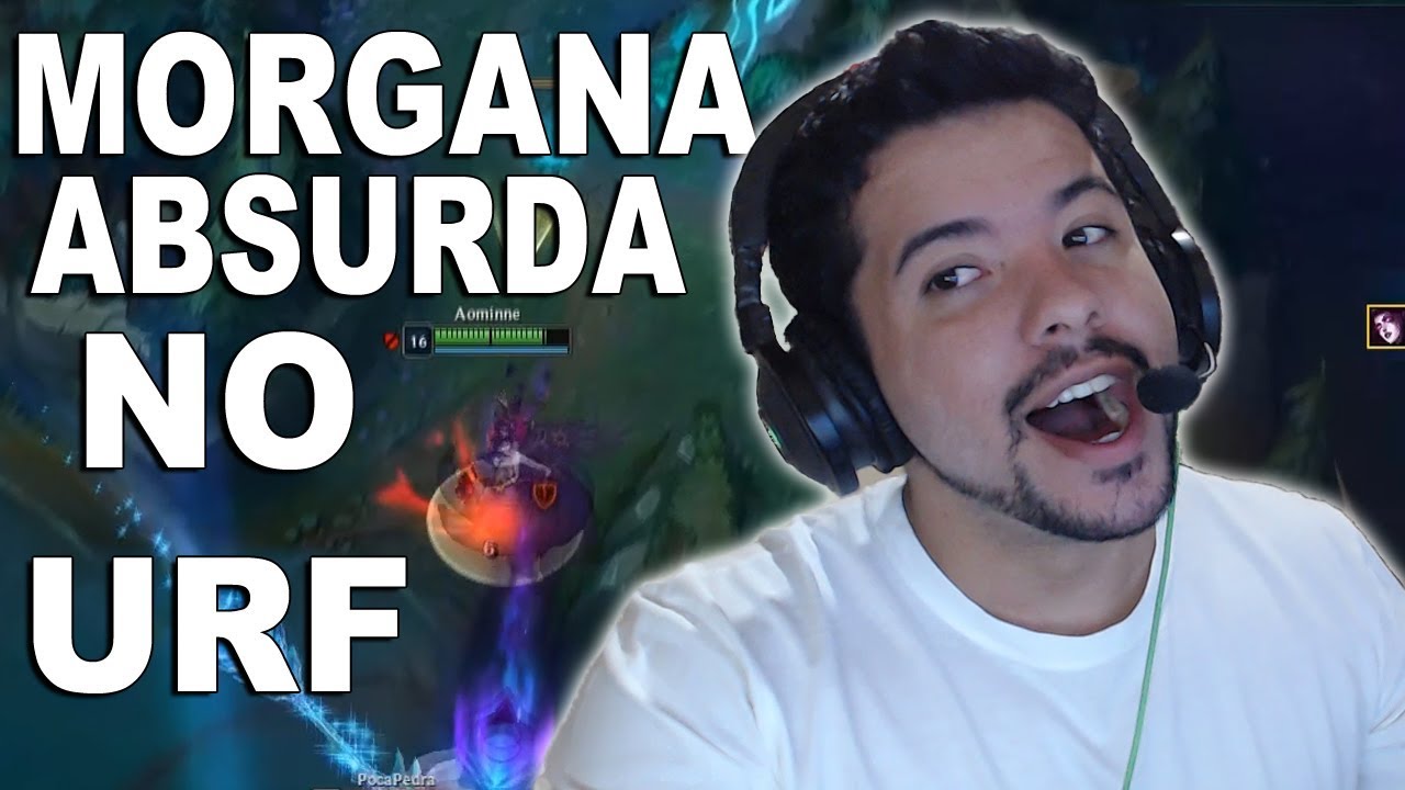 NOVA MORGANA MUITO ROUBADA NO URF ACABEI COM O JOGUINHO - MORGANA REWORK MID GAMEPLAY
