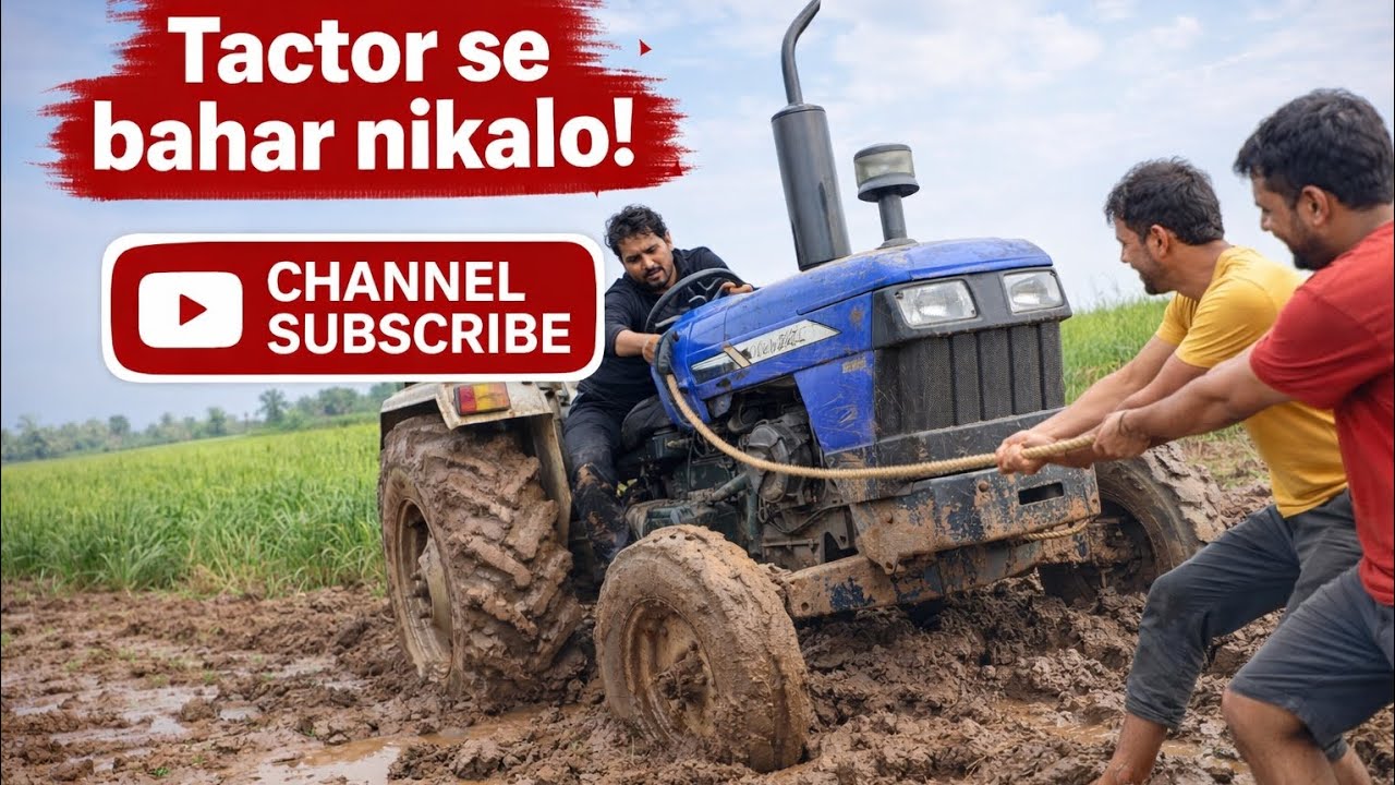 Tactor fas gaya tha usko nikal te hai #viral #vlog #like  #video #subscribe  aditya sirohi