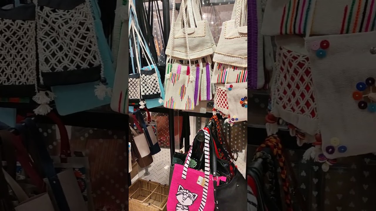 Aarong bag section#aarong#aarongshopping#bagcollection#shoppinghaul#reviewaarong jute bag collection