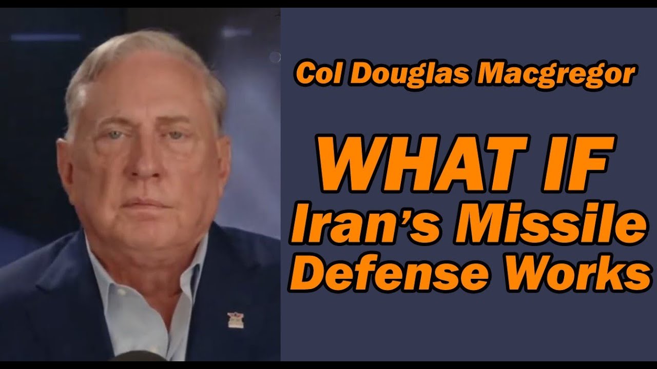 Col Douglas Macgregor LIVE Today 12:00p est