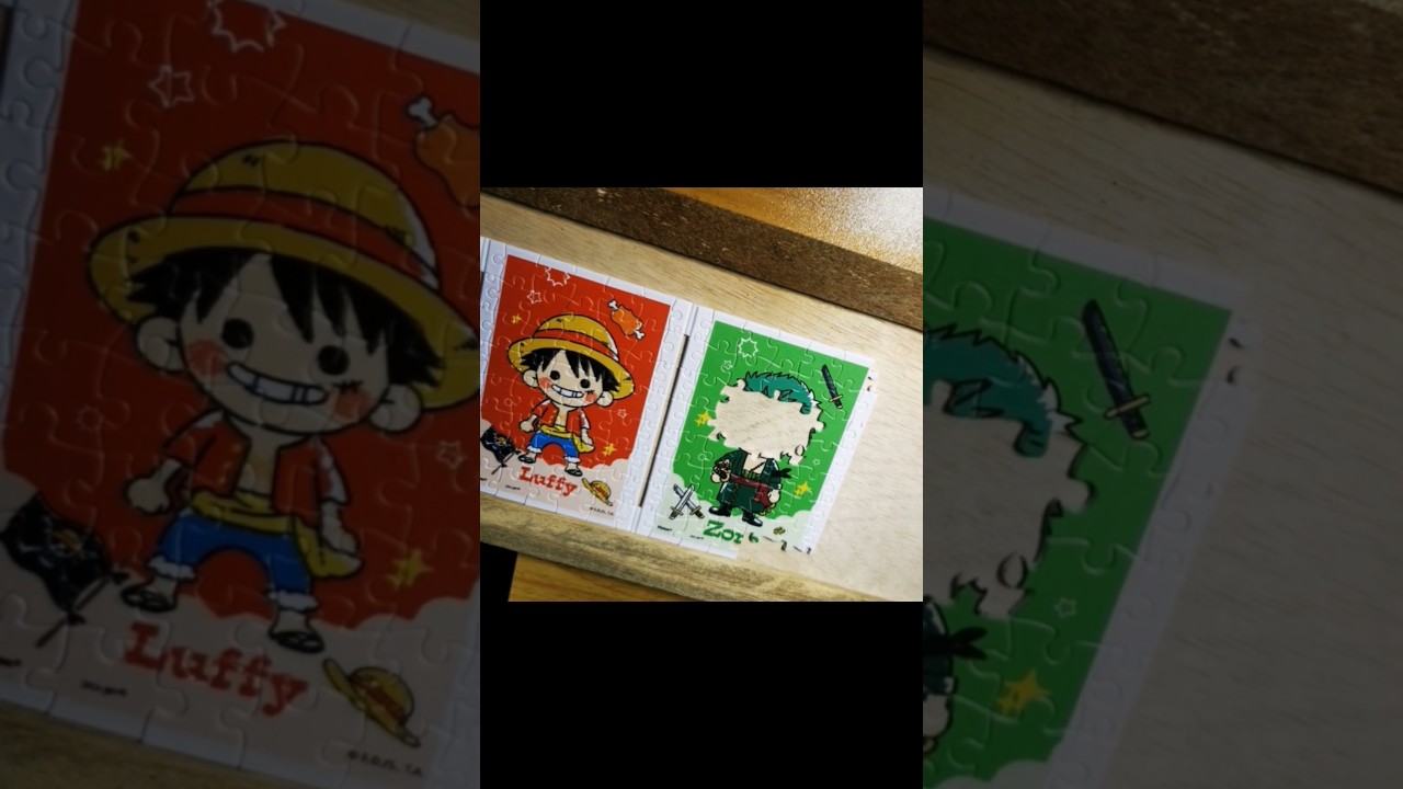 TYRO SET Puzzle One Piece(Chibi Art) Part 3/10 -Zoro 56 Pcs