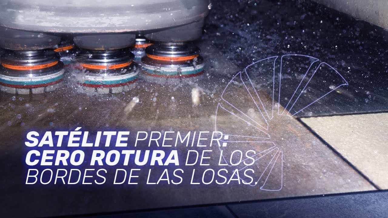 Satélite PREMIER: Cero rotura de los bordes de las losas.