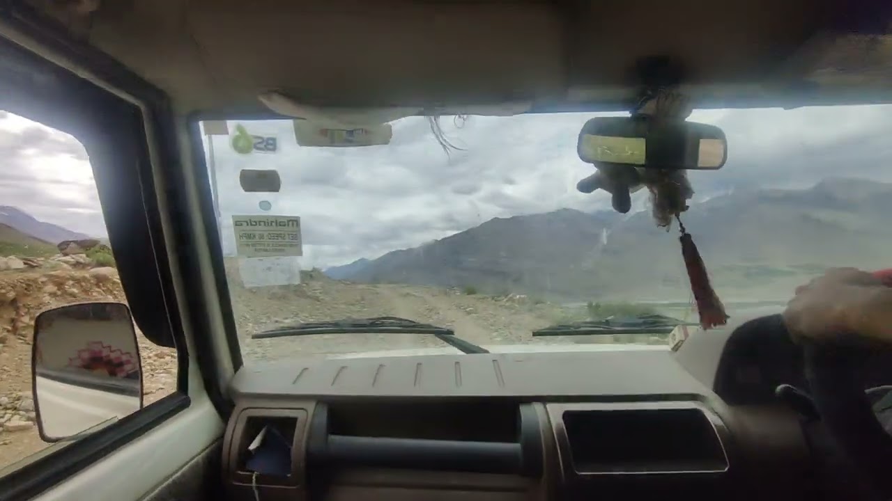 New Road 🔝 Ubarak villege #ladakhzanskar #dashcam