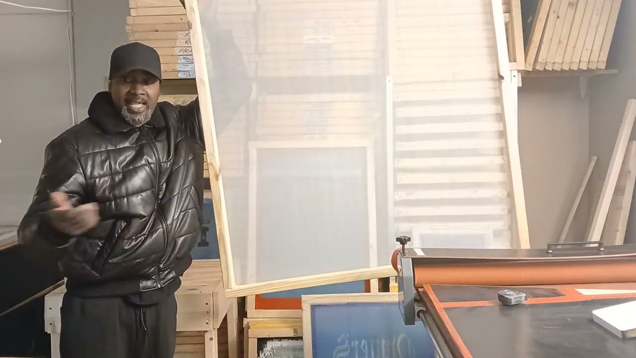 Screen Printing: My different screen sizes