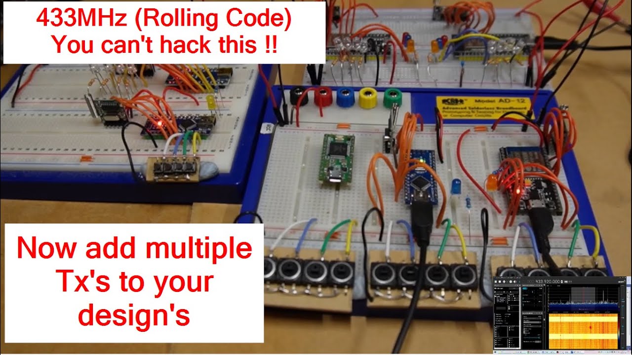 Multi-Tx on 433Mhz You can't hack this !!
