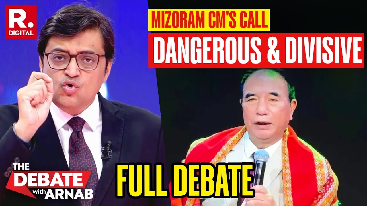 Debate With Arnab: Mizoram CM's Veiled Call For A Separate Christian State