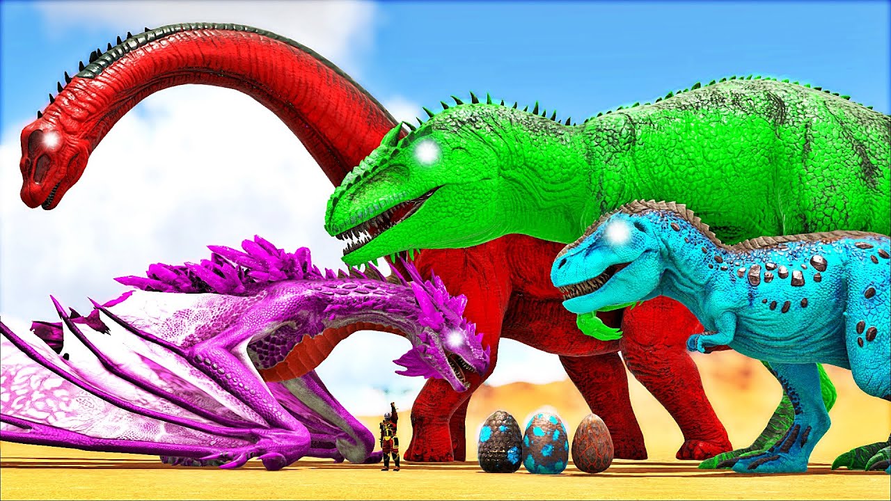 Esses São os DINOSSAUROS Mais PERIGOSOS de Domesticar! (SUPER MODS) ARK SURVIVAL 100 DIAS