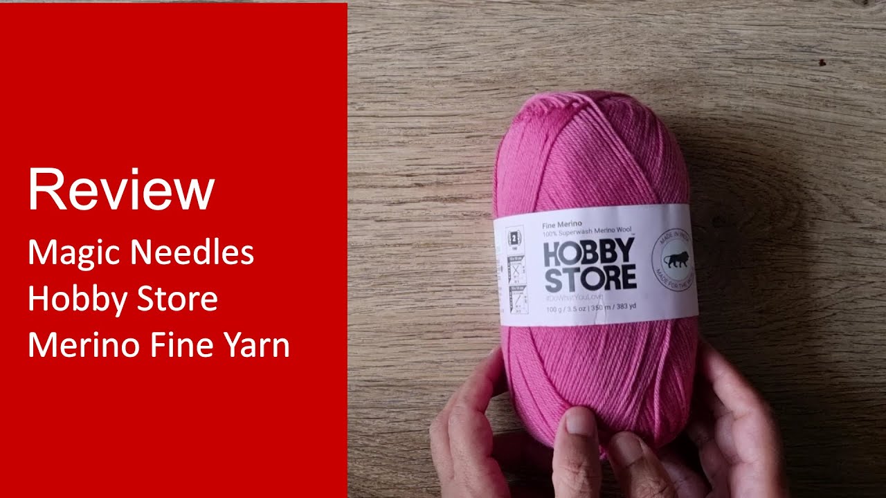 Wool Review Hobby Store Fine Merino yarn- Yarn review of Merino wool from Magic Needles Store