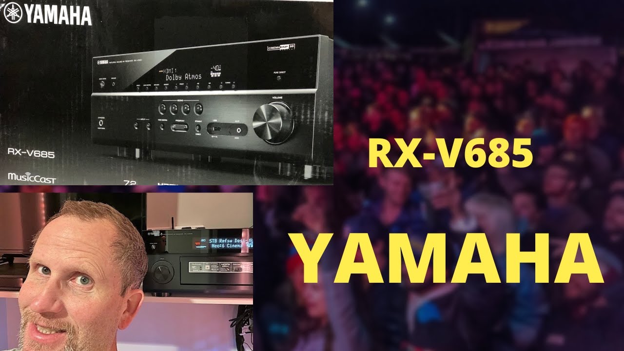Yamaha RX-V685 Receiver Unboxing and a Quick Look!