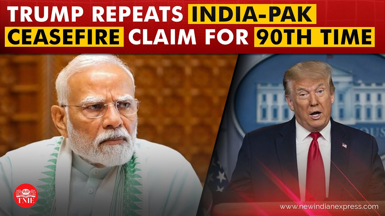 'I saved millions': Trump reiterates claims he thwarted 'nuclear war' between India and Pakistan
